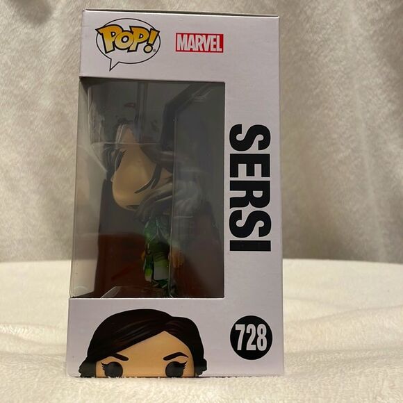 Funko POP- Marvel- Eternals- Sersi Bobble-Head #728- NWT - Picture 2 of 6